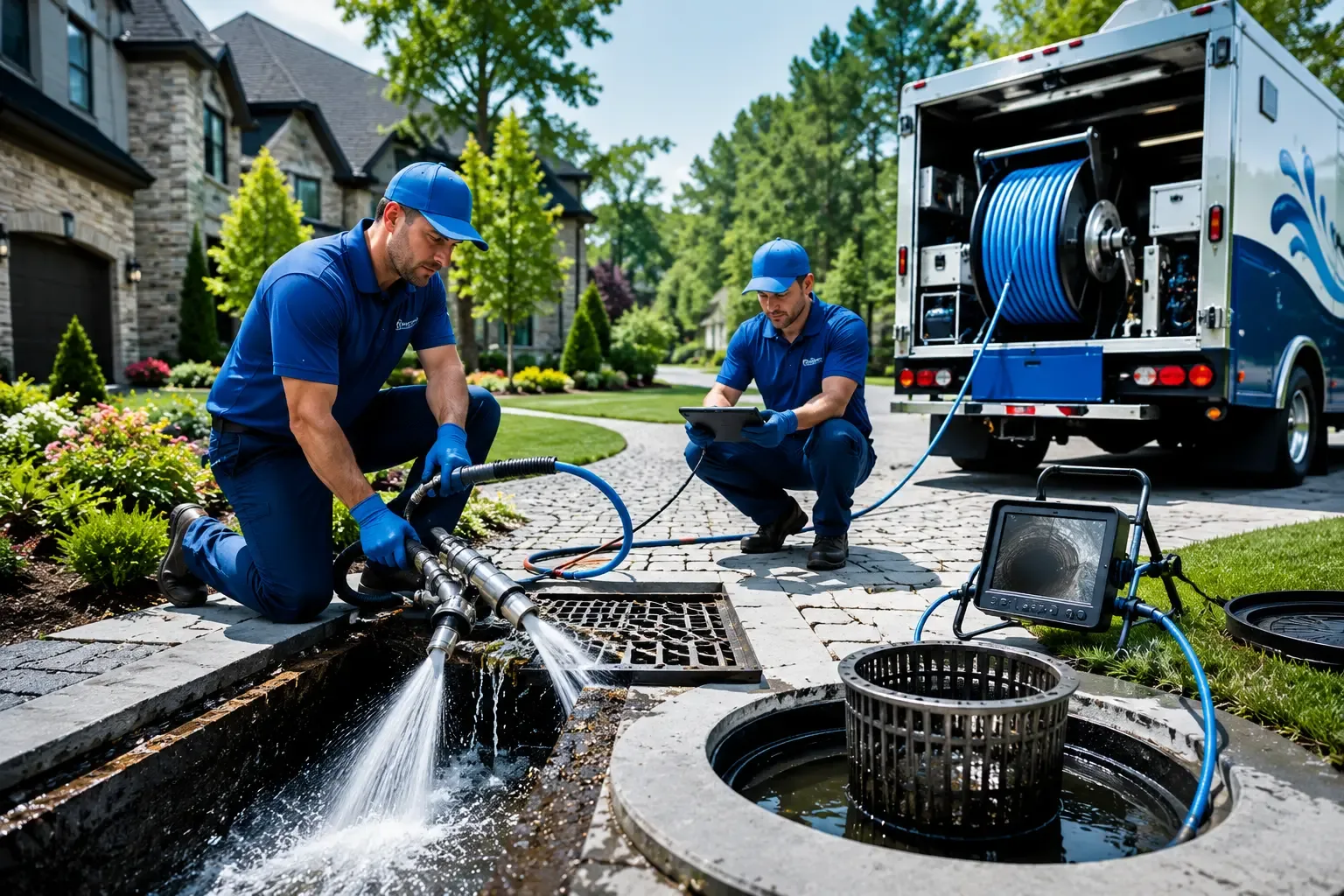 Local outdoor drain cleaning professionals in Exmore, VA